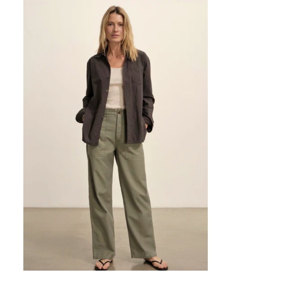 Buck Mason - Mainstay Cotton Button-Down Shirt - Black - Size S (W 4/6) - NWT - Picture 14 of 15